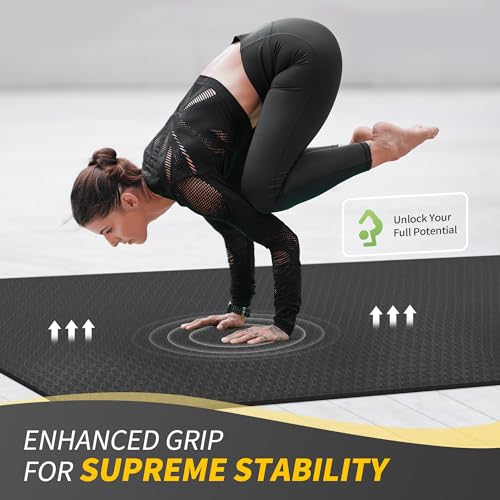 Large Yoga Mat 6'x 4' 1/4 inch R1583