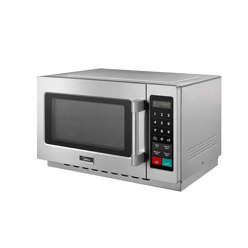 1000 Watt Stainless Steel Counter Top Microwave Oven W8802