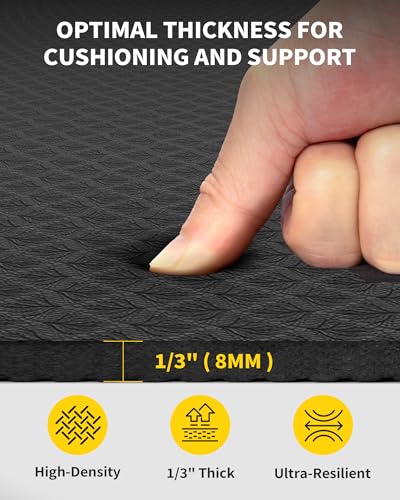 Large Yoga Mat 6'x 4' 1/4 inch R1583