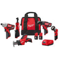 12V Lithium-Ion Cordless 5-Tool Combo Kit with Batteries, Charger & Tool Bag B749