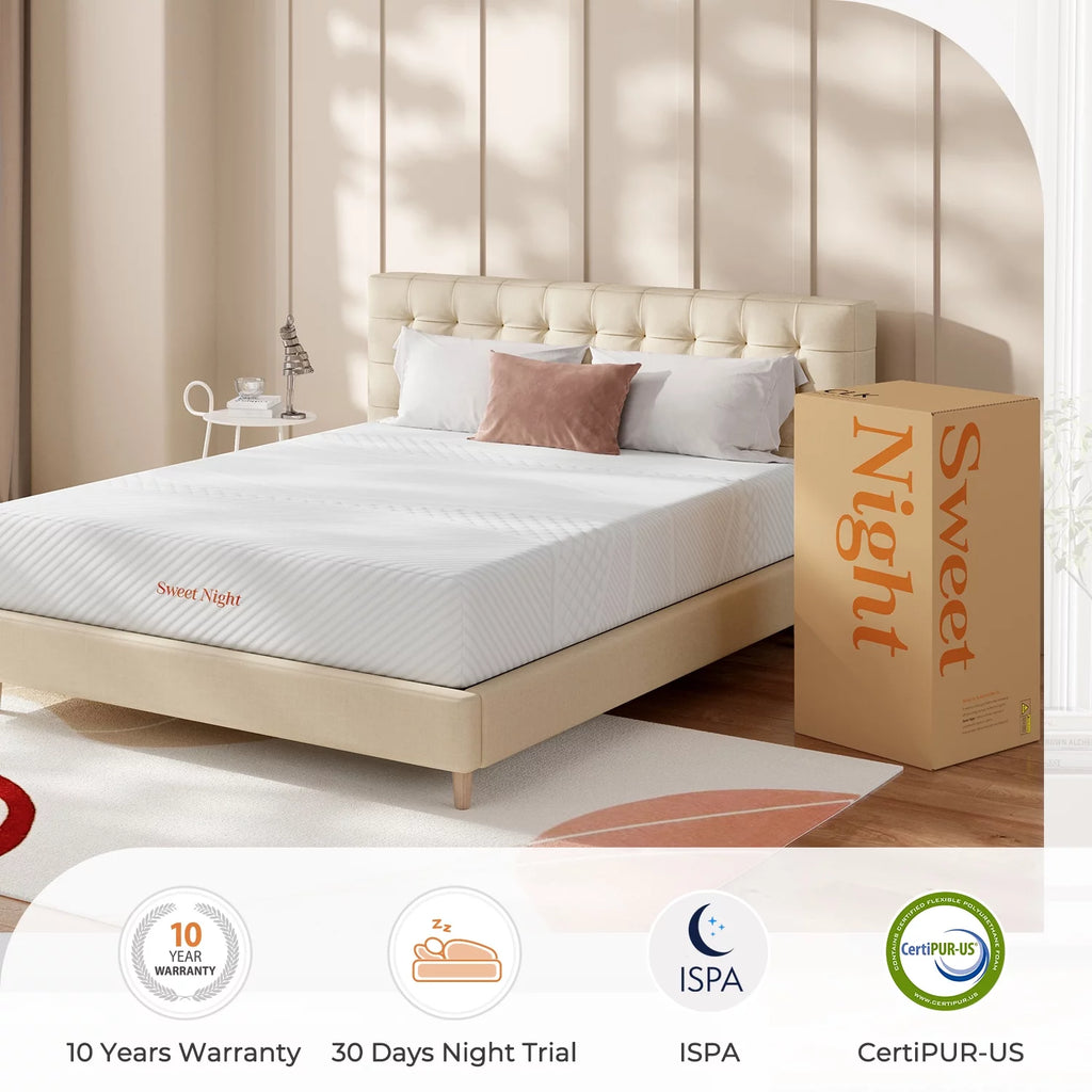 8'' Gel Memory Foam Queen Size Mattress P970