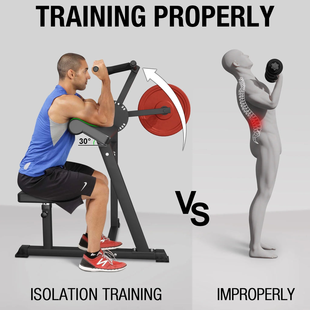 Bicep Curl and Tricep Press Extension Machine 2 in 1 K216246