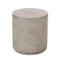 Light Gray Concrete Stone Side Table Y171053