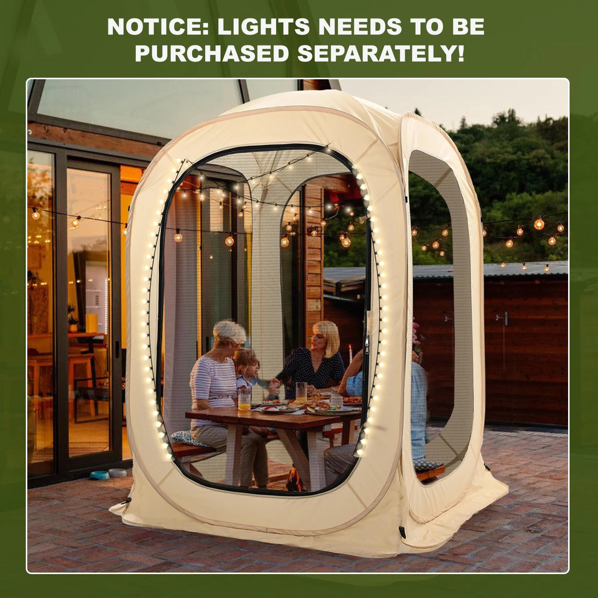 Pop-Up Mesh Tent M7456
