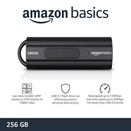128 GB USB 3.1 Flash Drive, Black Q650