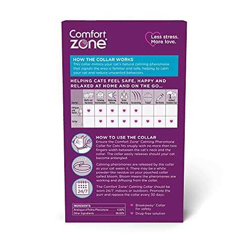 2 Pack Cat Calming Pheromone Collar Q76631