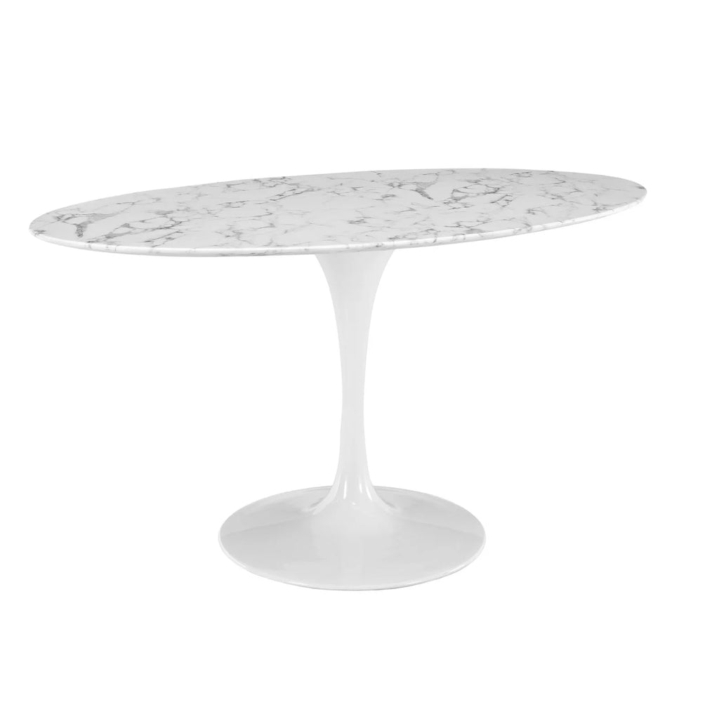 White 60Inches Dining Table D277