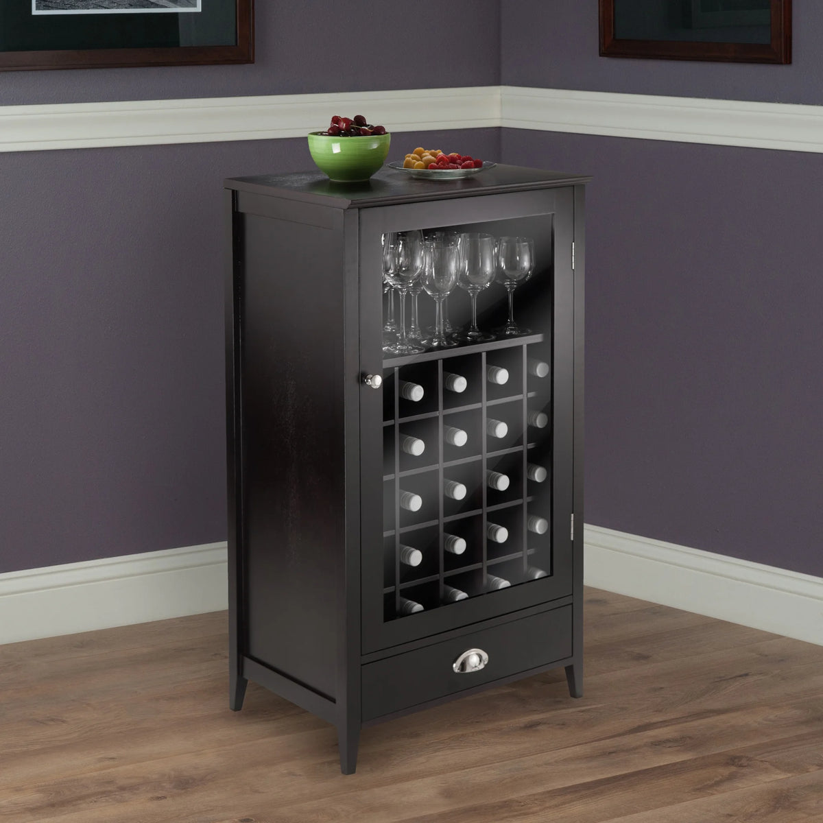 25-Bottle Modular Wine Cabinet S118854