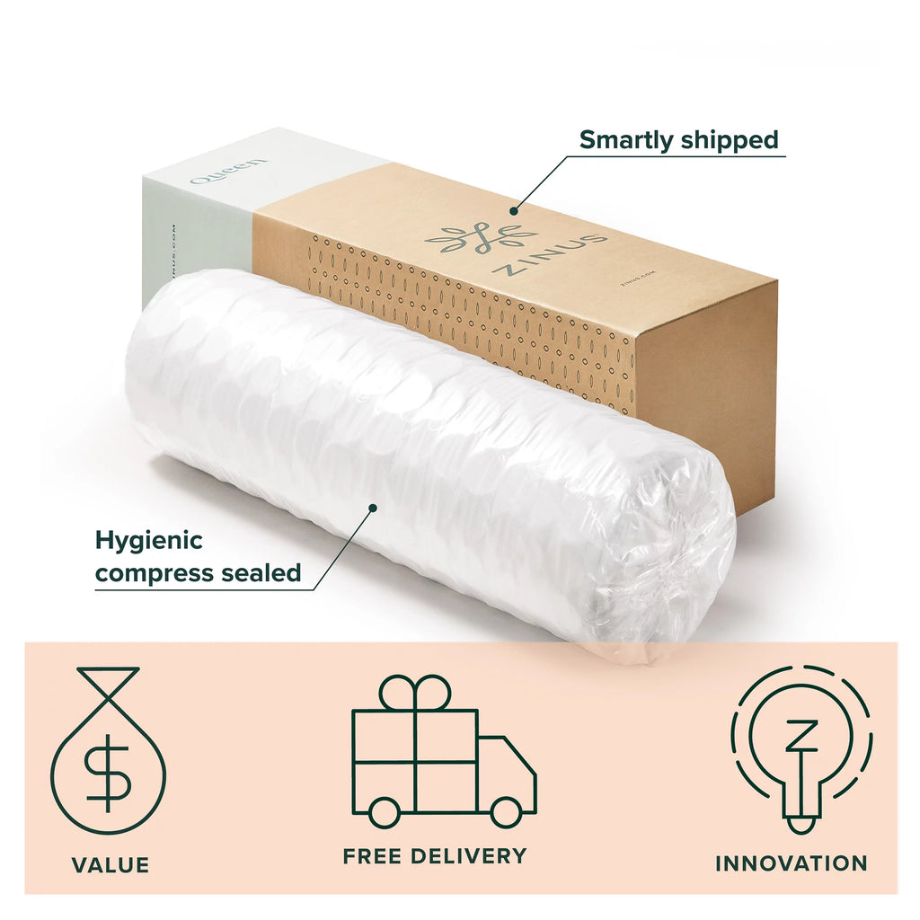 Queen Gel Memory Foam Hybrid Mattress D9919