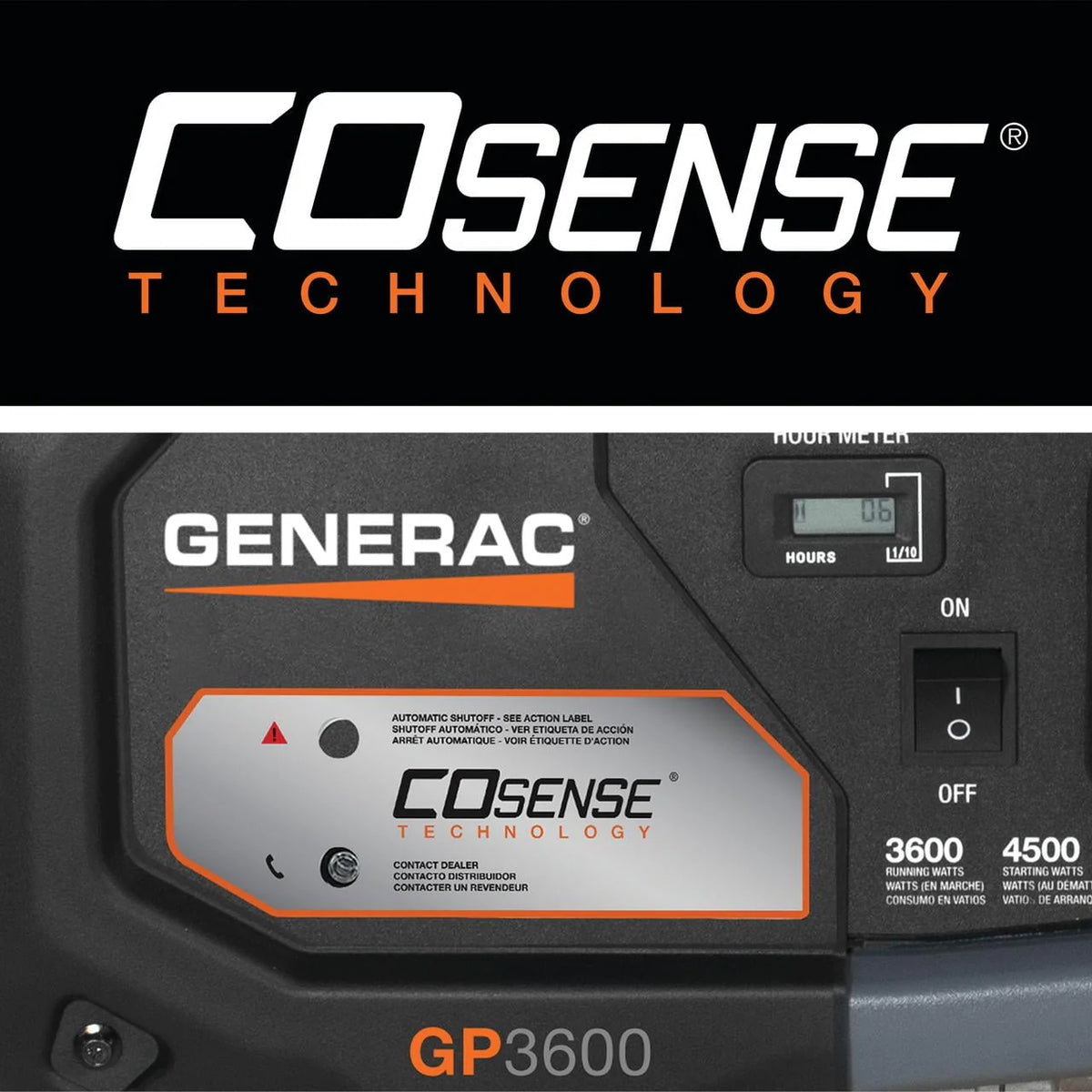 Portable Gas Powered Generator V486744