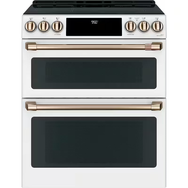 Induction Range Handle and Knob Kit in Brushed Bronze Q4490