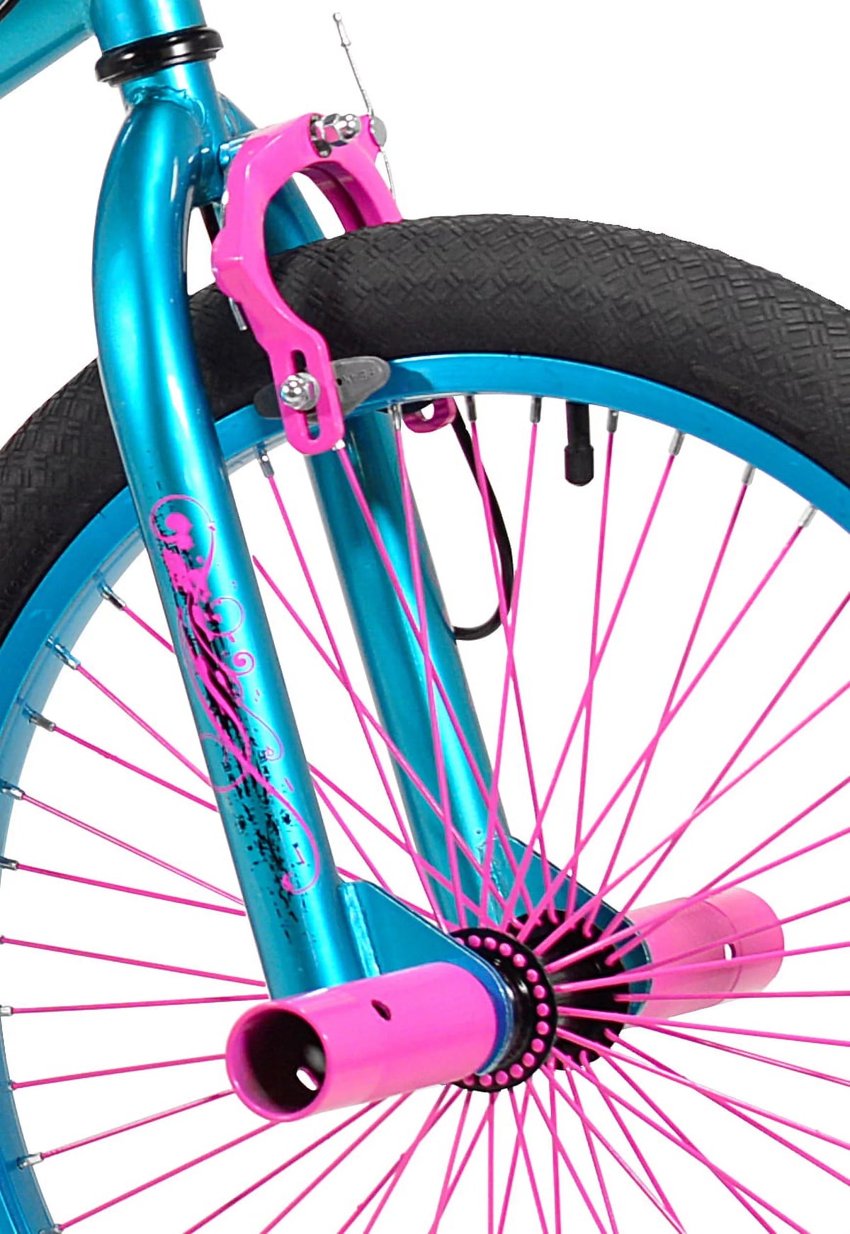 20" Aqua and Pink BMX Bike D656350