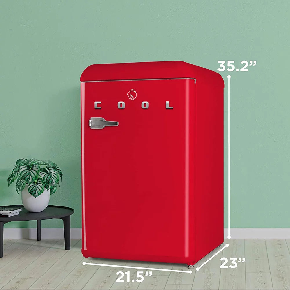 4 Cubic Feet Freestanding Mini Fridge L93316