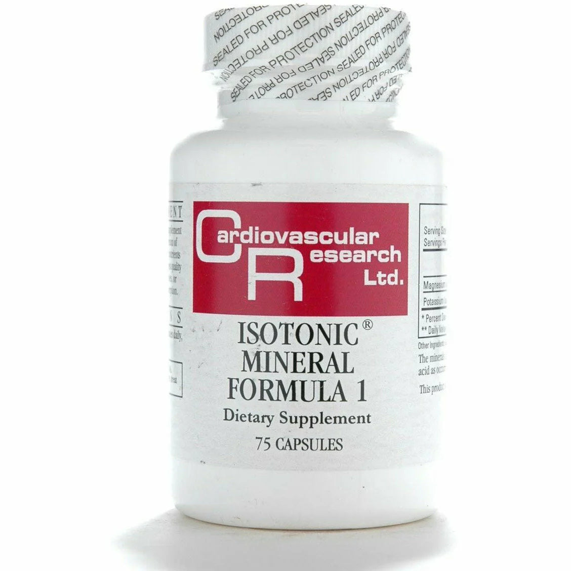 75 caps Isotonic Mineral Formula A934