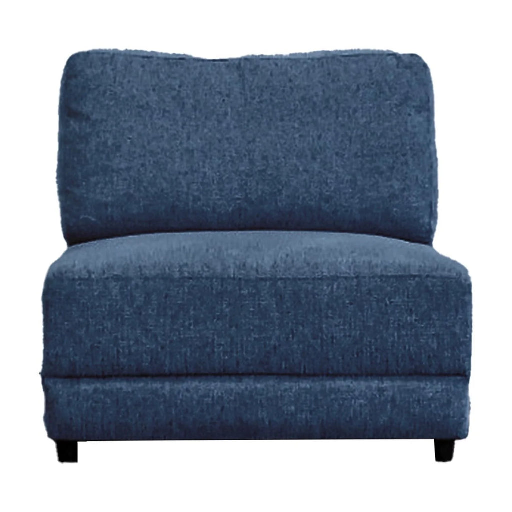 Navy Modular Sectional with 5 Seats W720