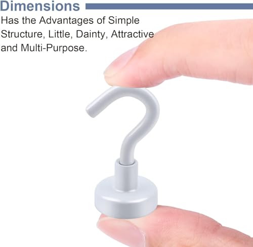 Heavy Duty Magnetic Hooks, Pack of 20 N53730