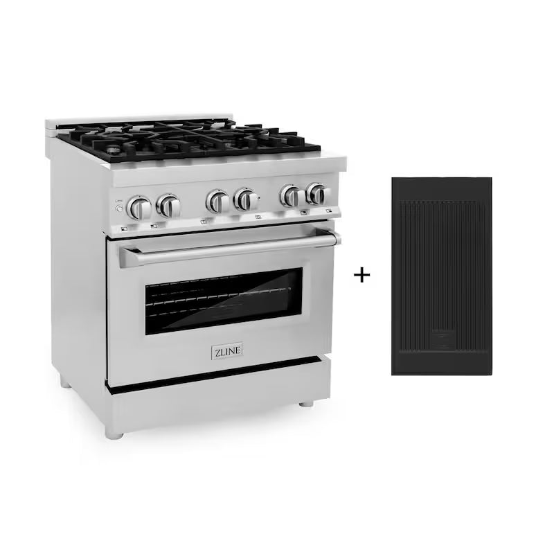 4 Burner Dual Fuel Range with Griddle S589