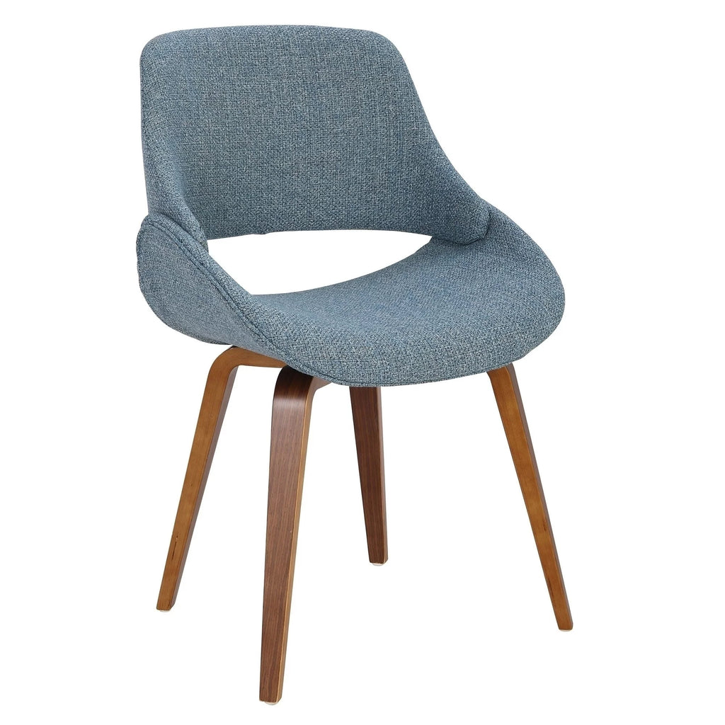 Grey Polyester Foam Chair Set of 2 L92901