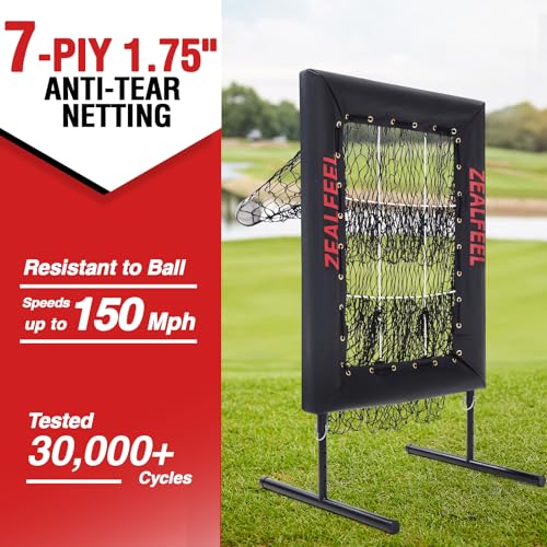 9 Hole Pitching Net with Strike Zone Target J237
