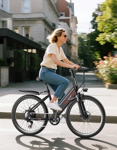 1500W 480Wh 26" 7-Speed Electric Mountain Bike J5014