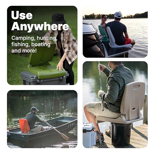 Folding Lightweight Portable Outdoor Chair with Back Support V1625