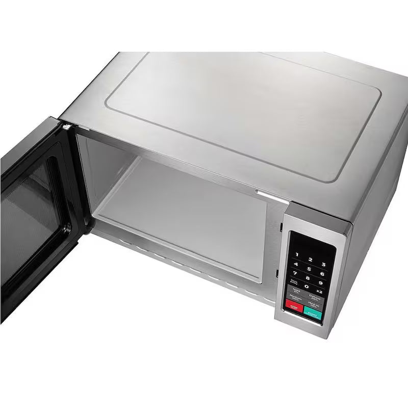 1000 Watt Stainless Steel Counter Top Microwave Oven W8802