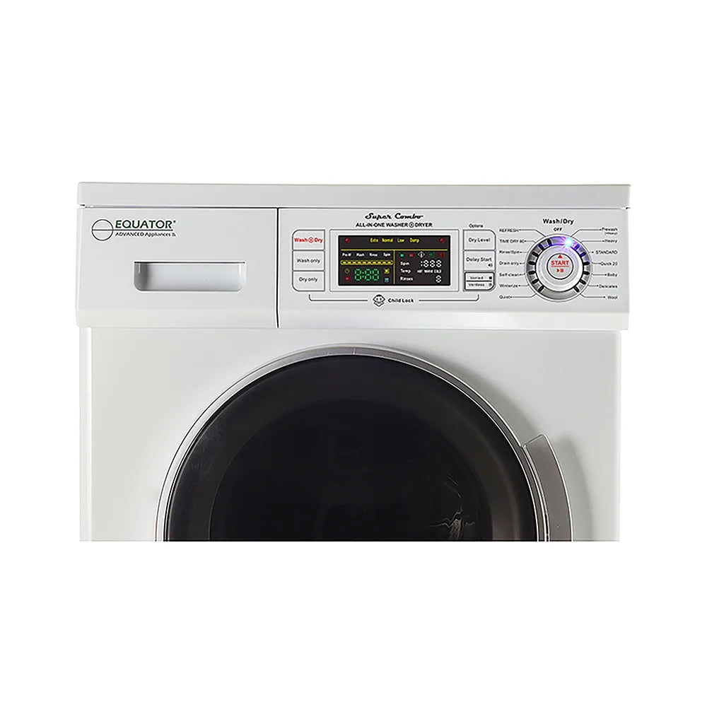 White 13 lbs Compact Combination Washer & Dryer O56679
