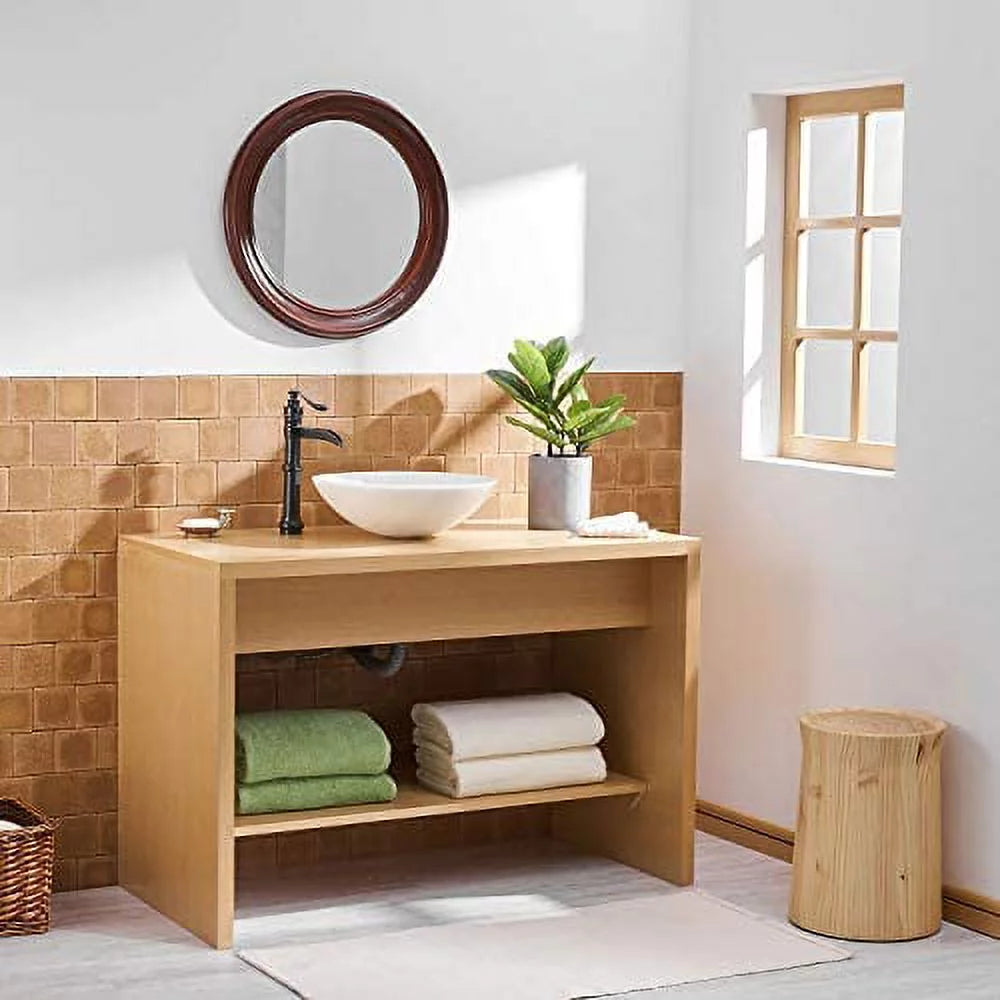 Oil Rubbed Bronze Vessel Sink Faucet with Pop Up Drain Z505841