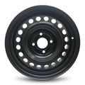 16" 4 Lug Black Steel Wheel Rim 16"x6.5" 4x114 Q392696