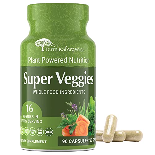 Organic Super Veggies Supplement 90 Capsules H907820