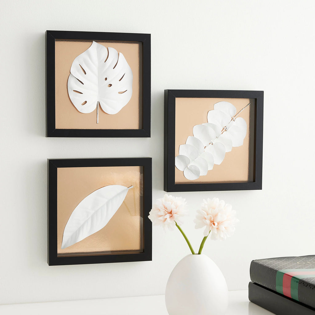 Black 8" x 8" Shadow Boxes Z3437