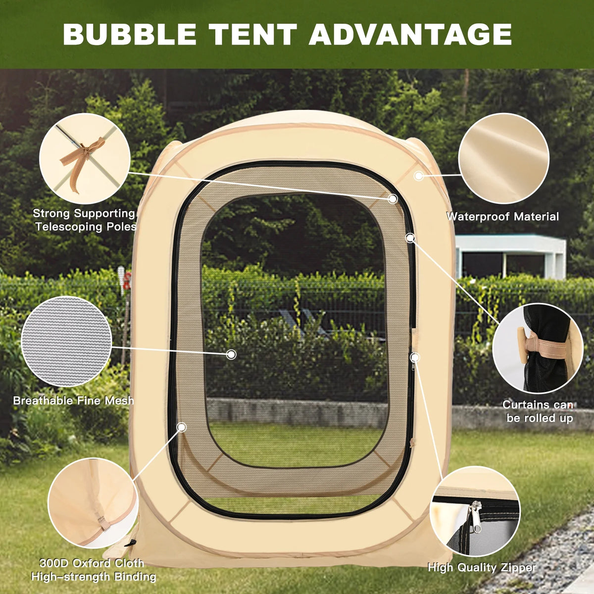 Pop-Up Mesh Tent M7456