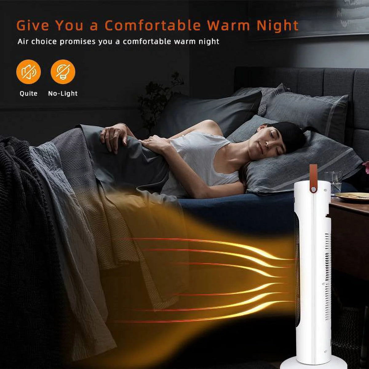 1500W Tower Electric Space Heater R2278