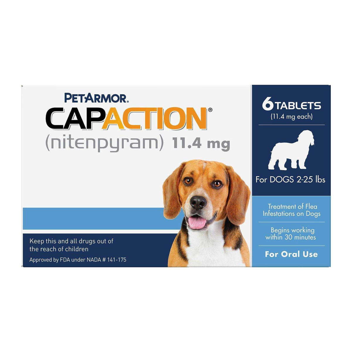 Oral Flea Treatment for Dogs 2-25lbs R4209