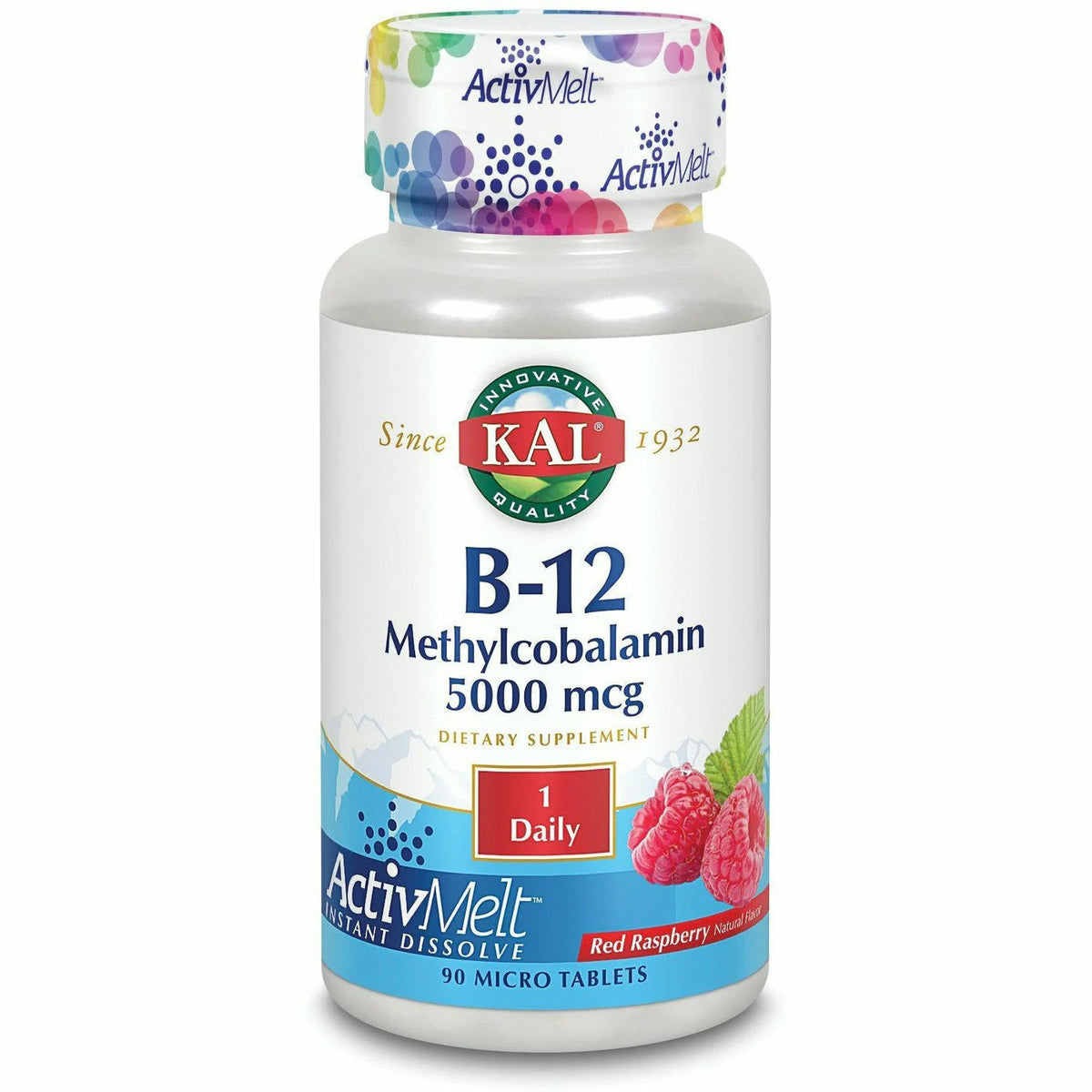 B12 Methyl 5,000 mcg 90 tabs J862