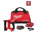 18-Volt Lithium-Ion Brushless Cordless 18-Gauge Narrow Crown Stapler Kit M211