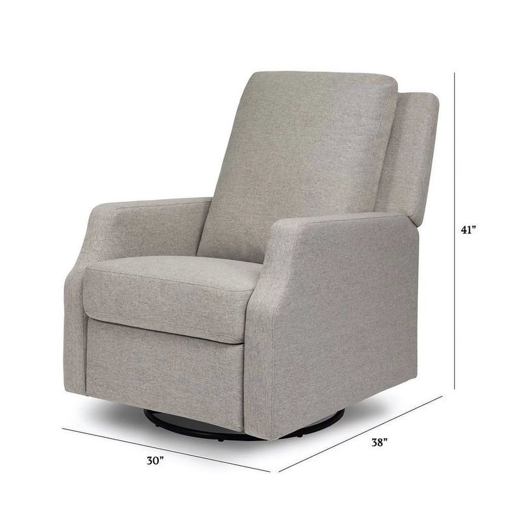 Cream Recliner and Swivel Glider V997661