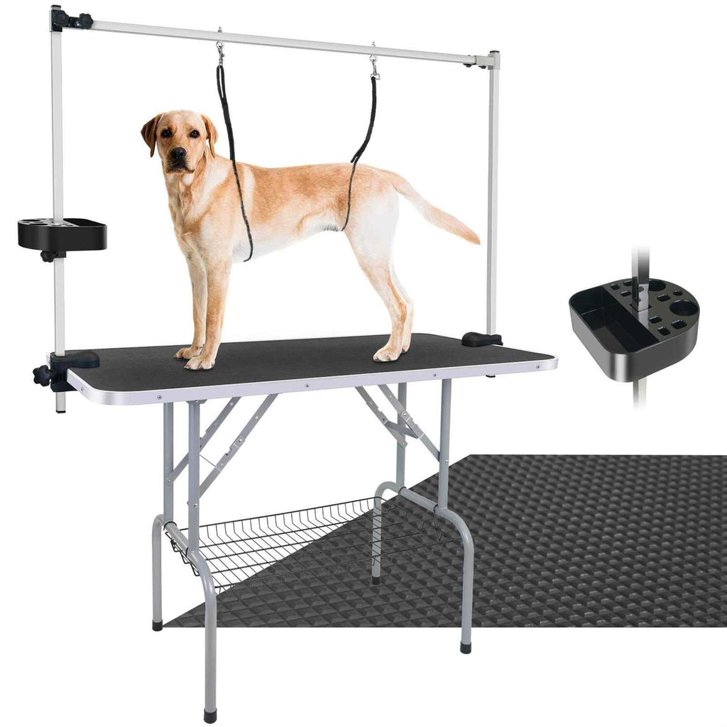 45” Foldable Heavy Duty Dog Grooming Table with Tool Holder N67904