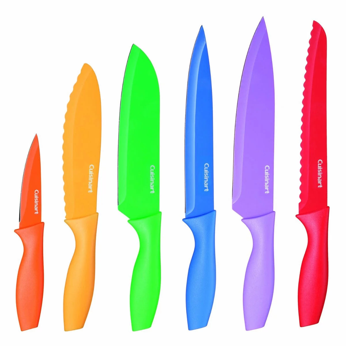 12-Piece Color-Coated Knife Set B62541