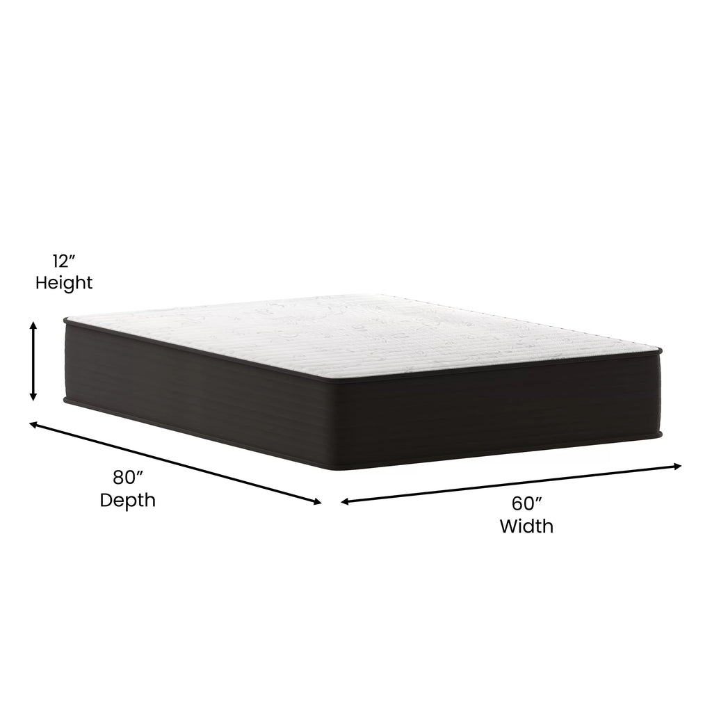Queen Foam & Pocket Spring Hybrid Mattress S16107