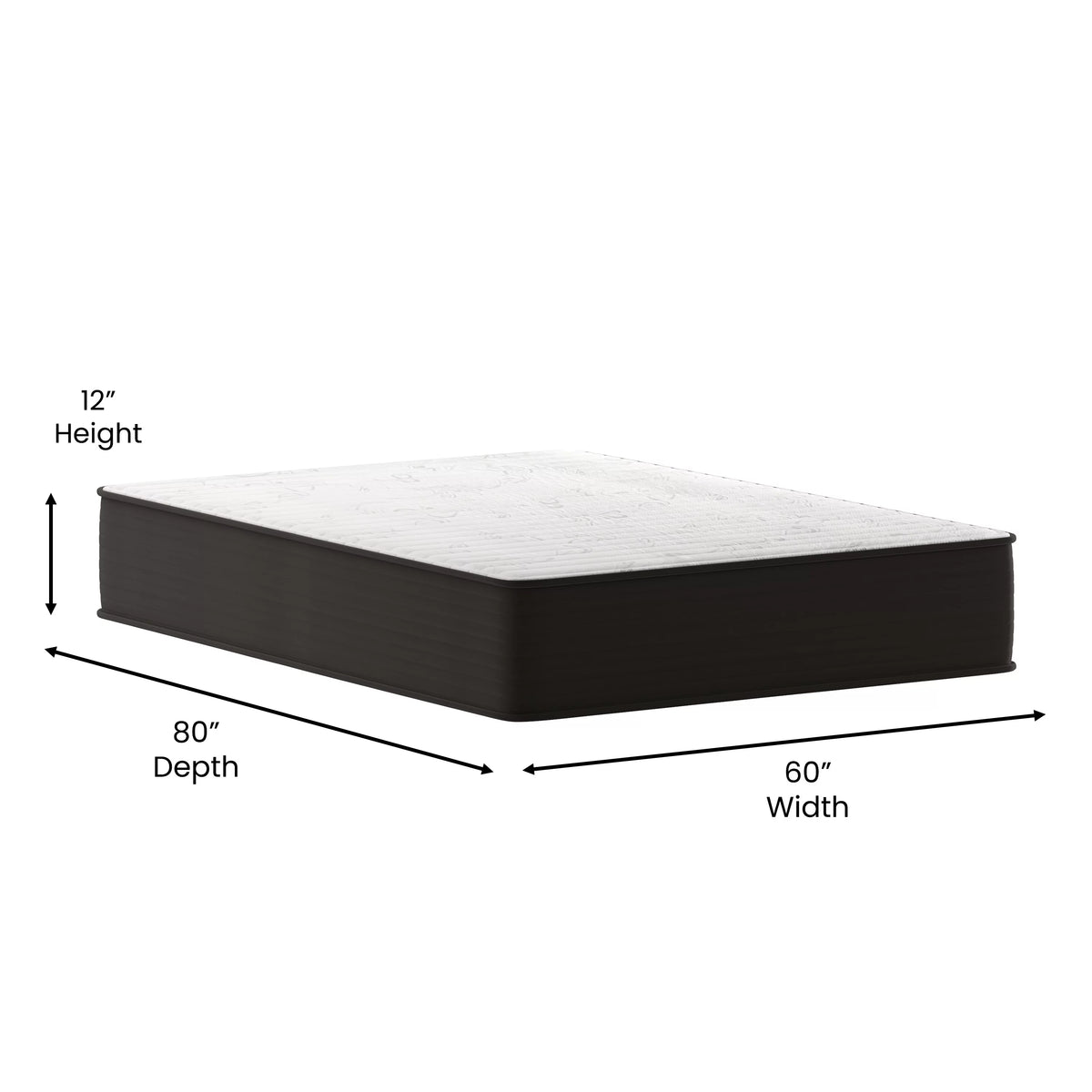 Queen Foam & Pocket Spring Hybrid Mattress S16107