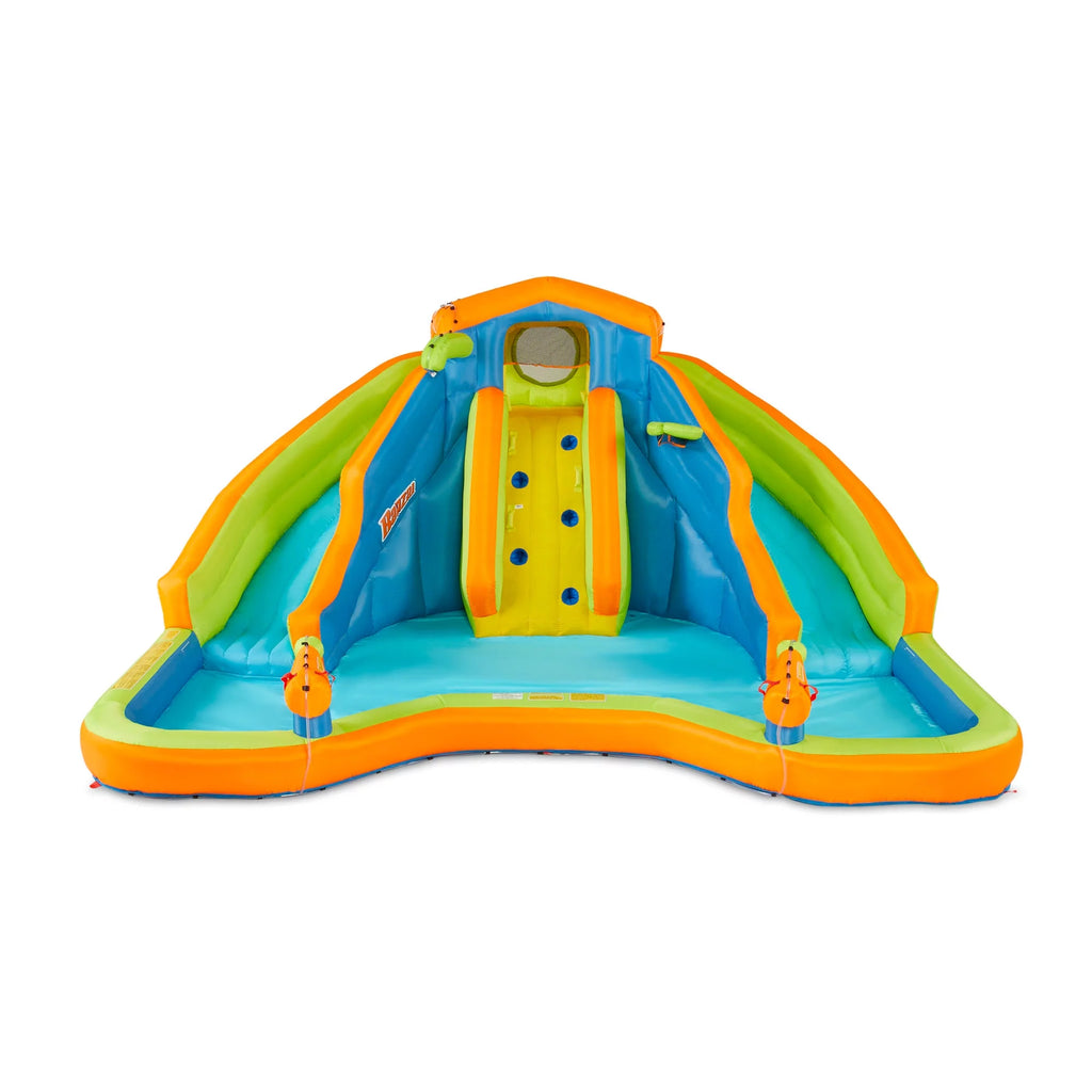 Inflatable 2 Lane Water Slide Splash Pool F430391