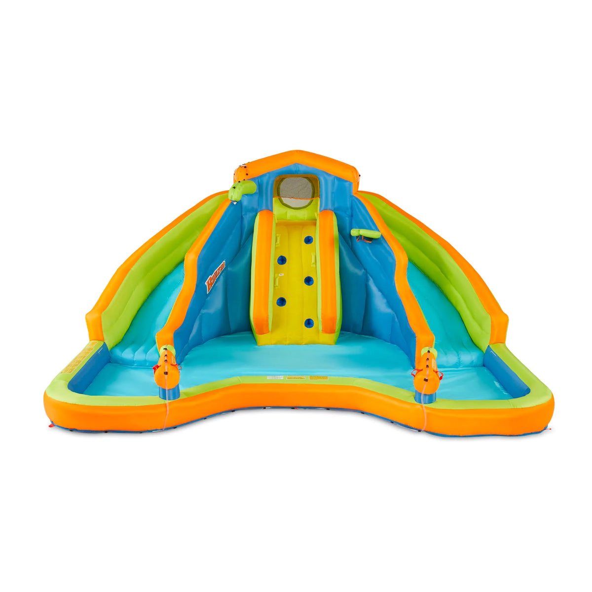 Inflatable 2 Lane Water Slide Splash Pool F430391