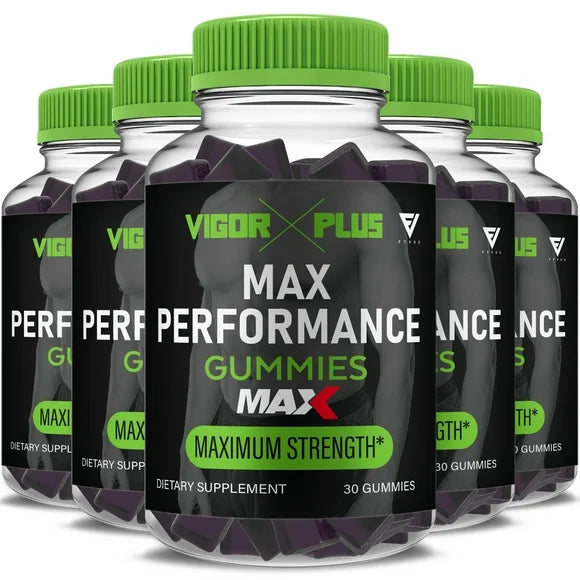 Vigor Plus Max Gummies 5 Pack R2683