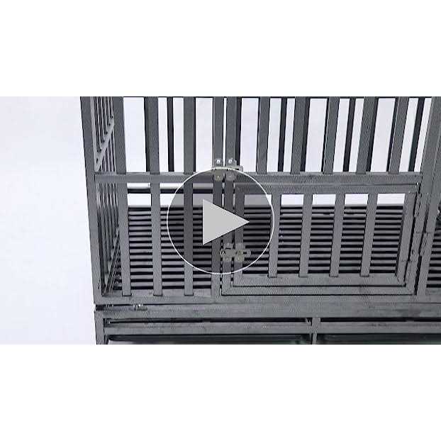 Heavy Duty Metal Dog Cage S52413