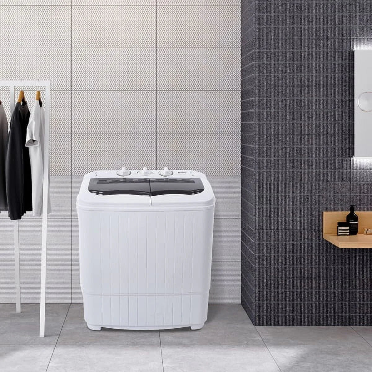 14.3lbs Twin Tub Portable Washing Machine C595